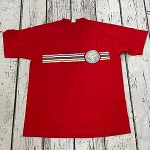 Vintage Illowa Council Boy Scouts of America Iowa Red Tshirt